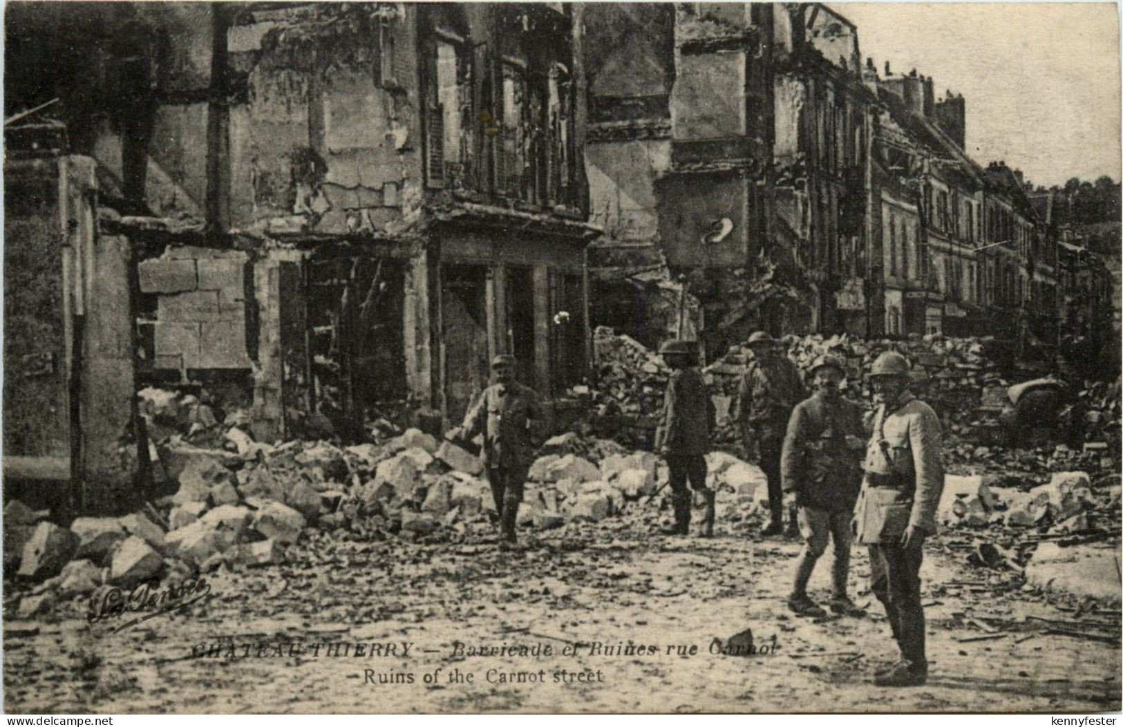 Chateau-Thierry - Ruines rue Carnot