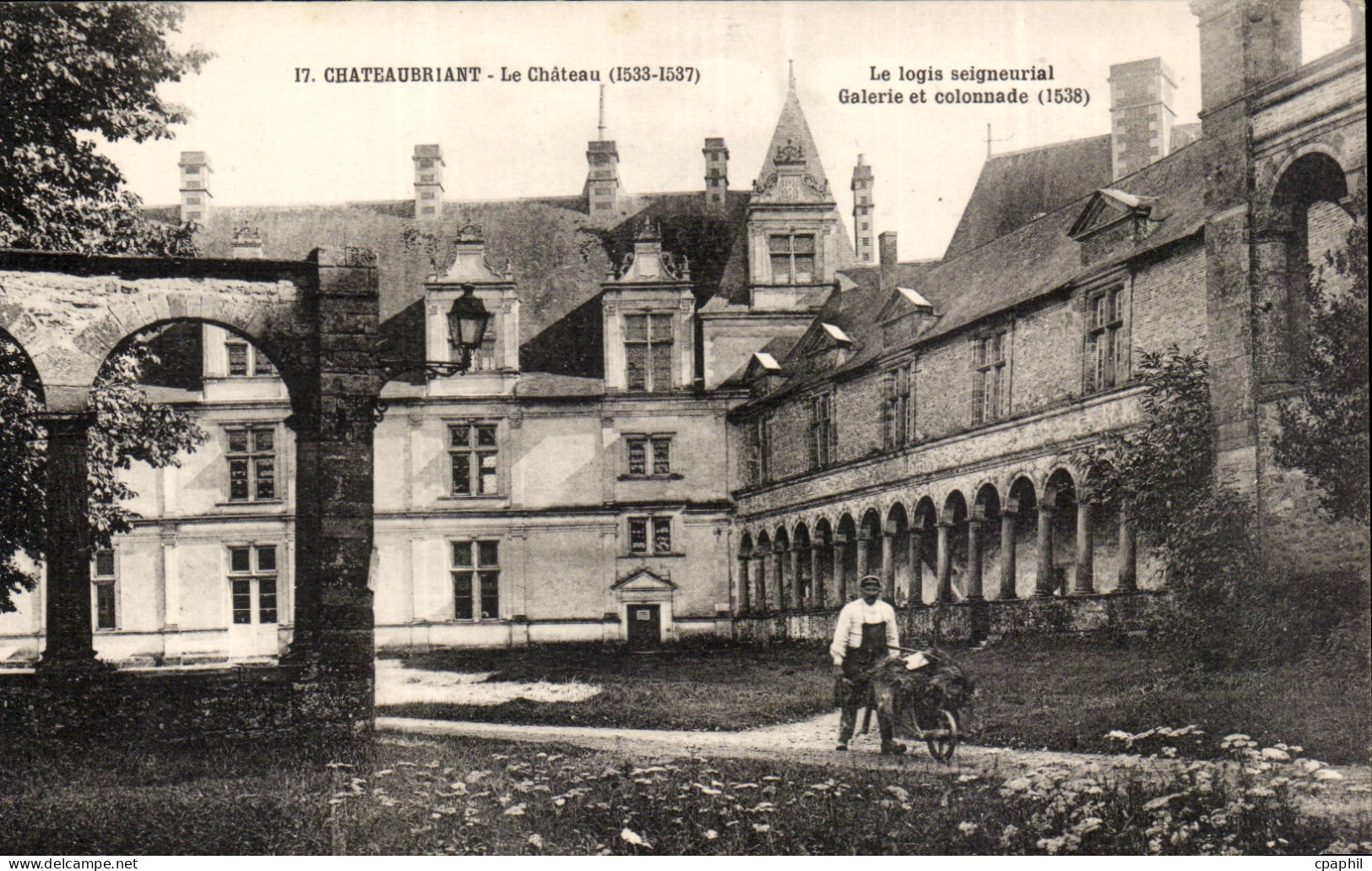 Chateaubriant CPA Le chateau Jardinier