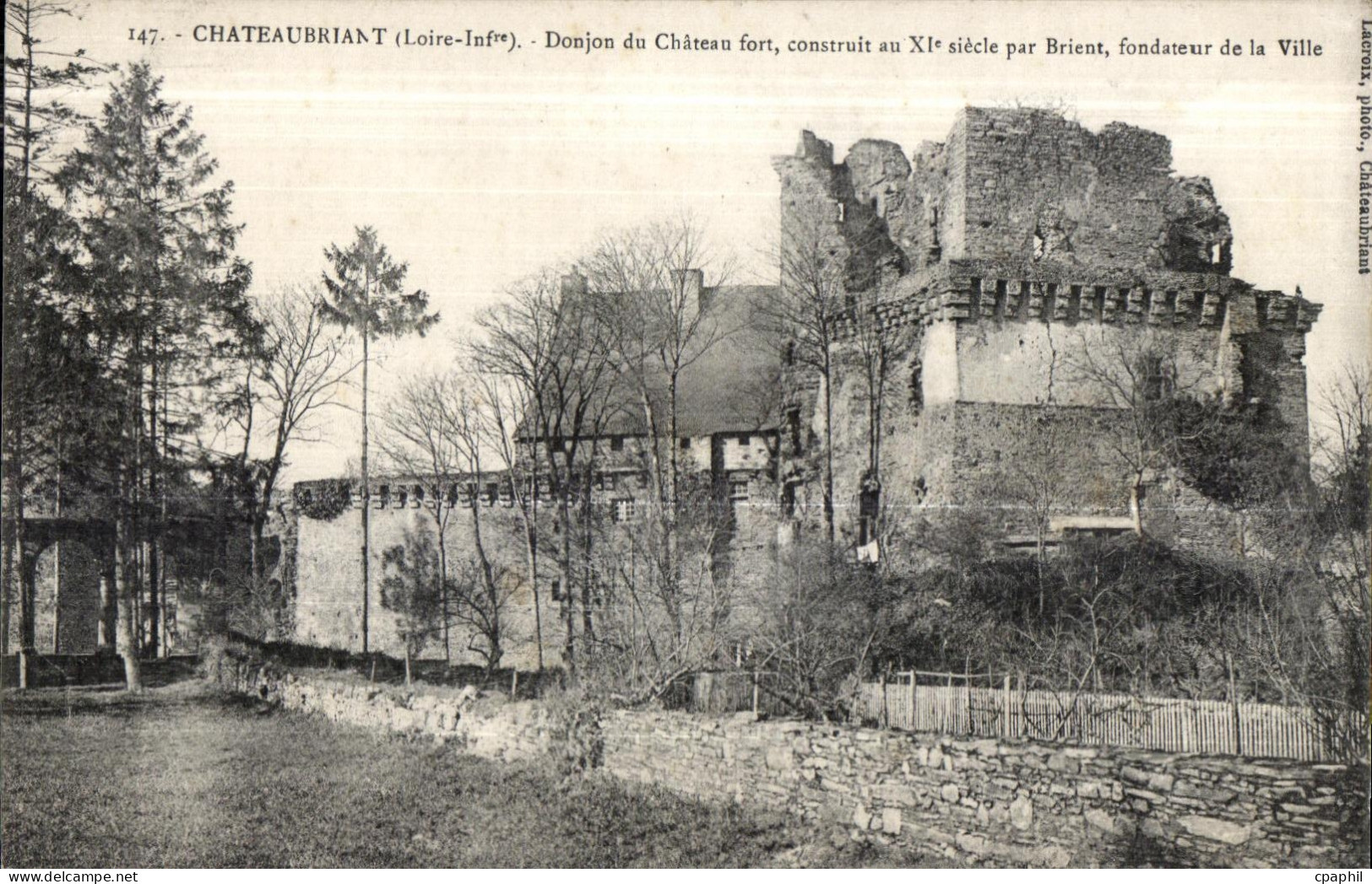 Chateaubriant - Donjon du Chateau Fort - CPA