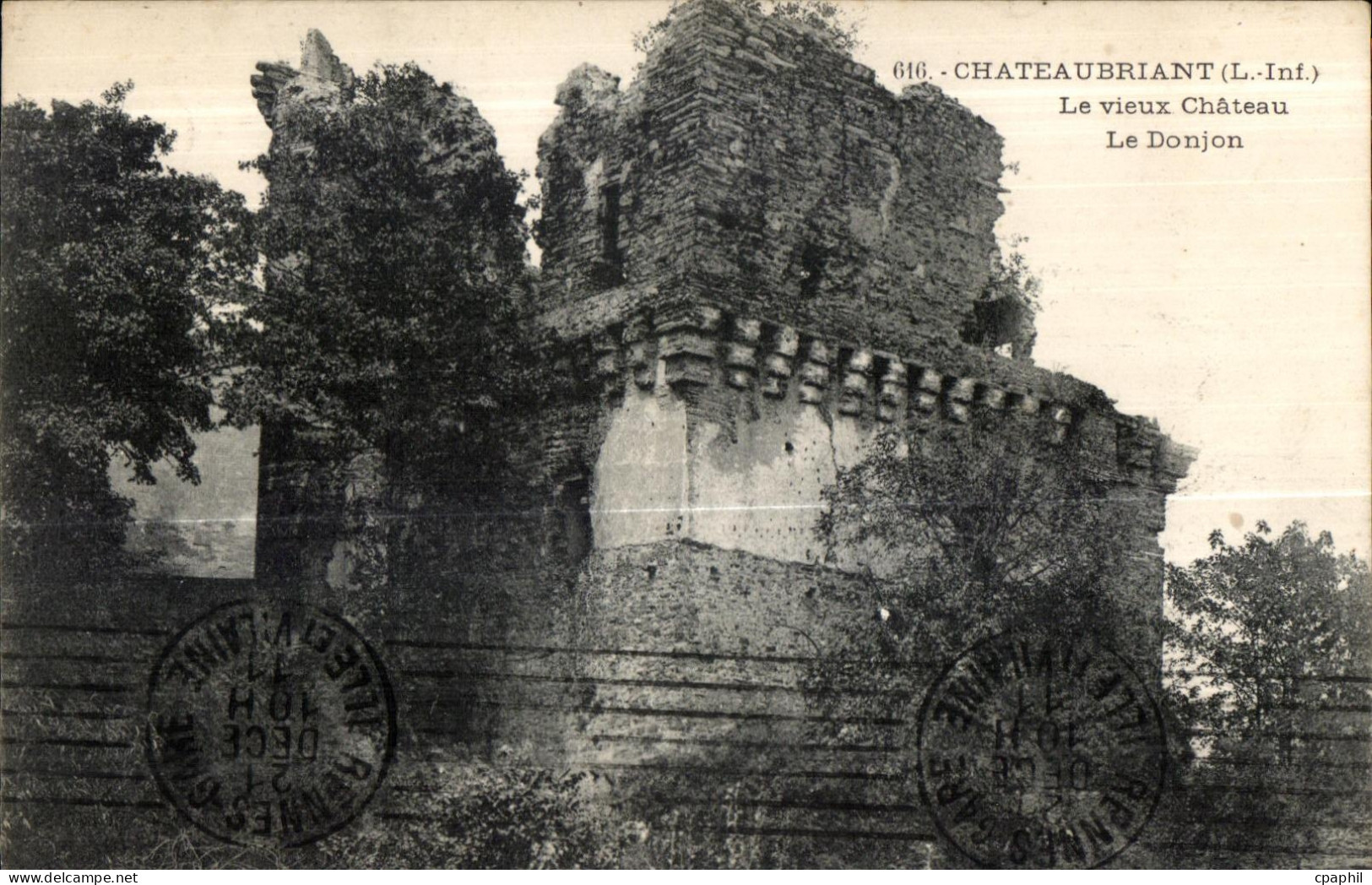 Chateaubriant - Le Vieux Chateau - Le Donjon - CPA
