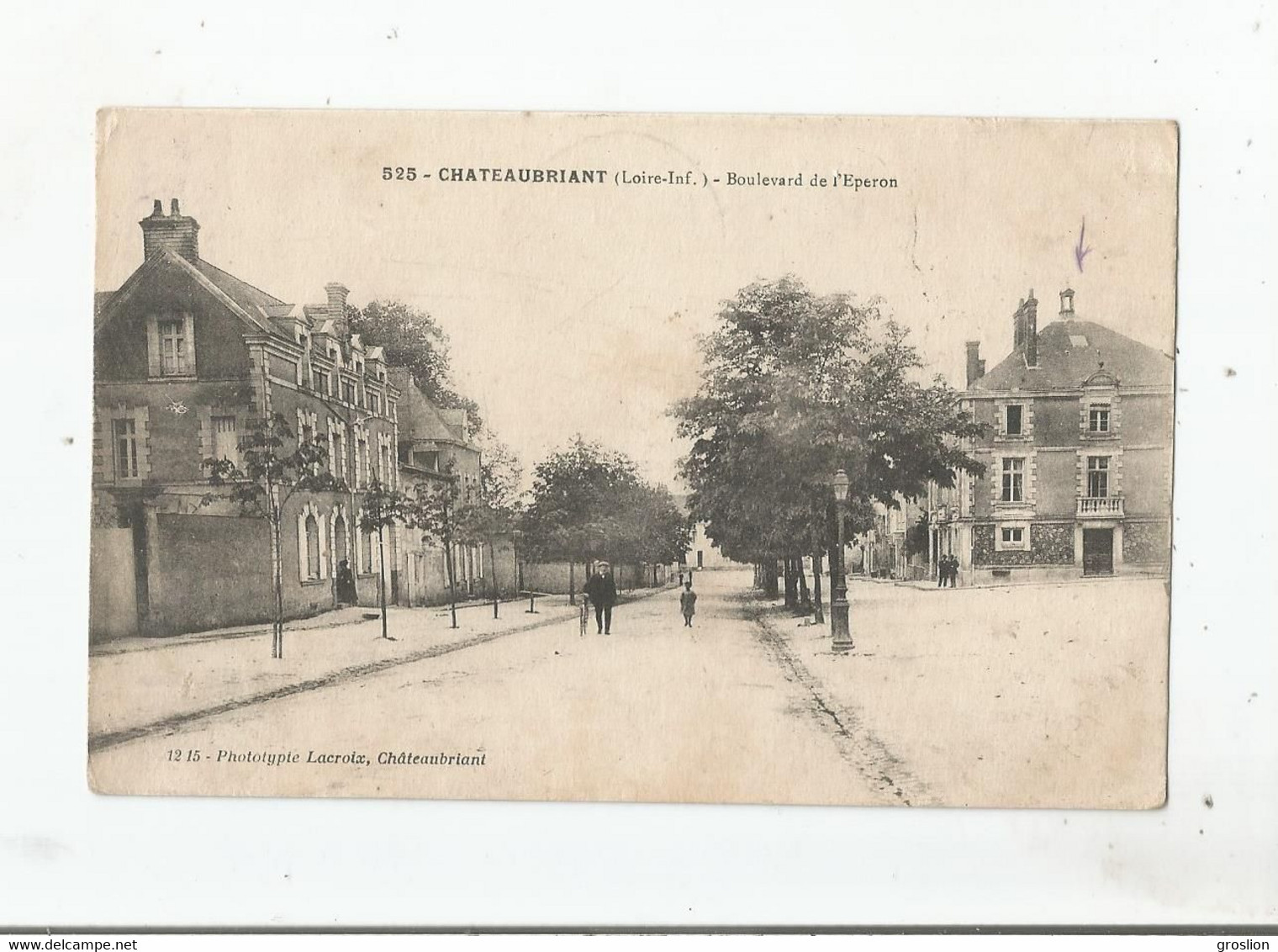 CHATEAUBRIANT (LOIRE INF) 525 BOULEVARD DE L'EPERON  1916