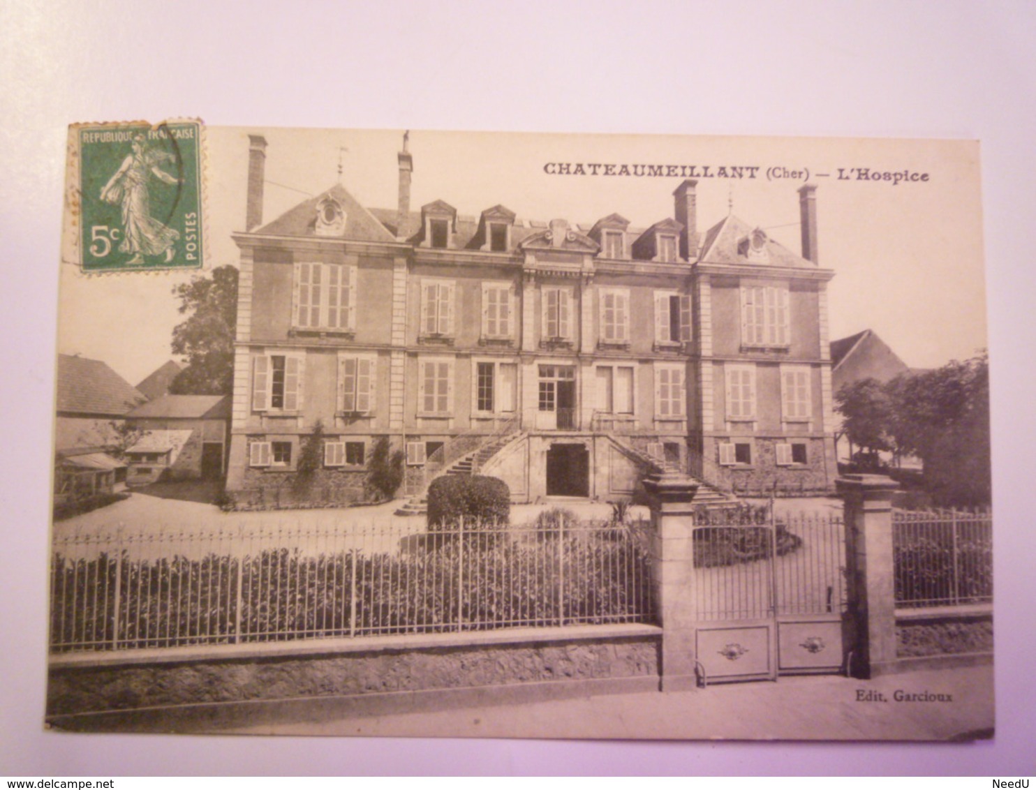 CHÂTEAUMEILLANT  (Cher)  :  L'HOSPICE   1911   XXX