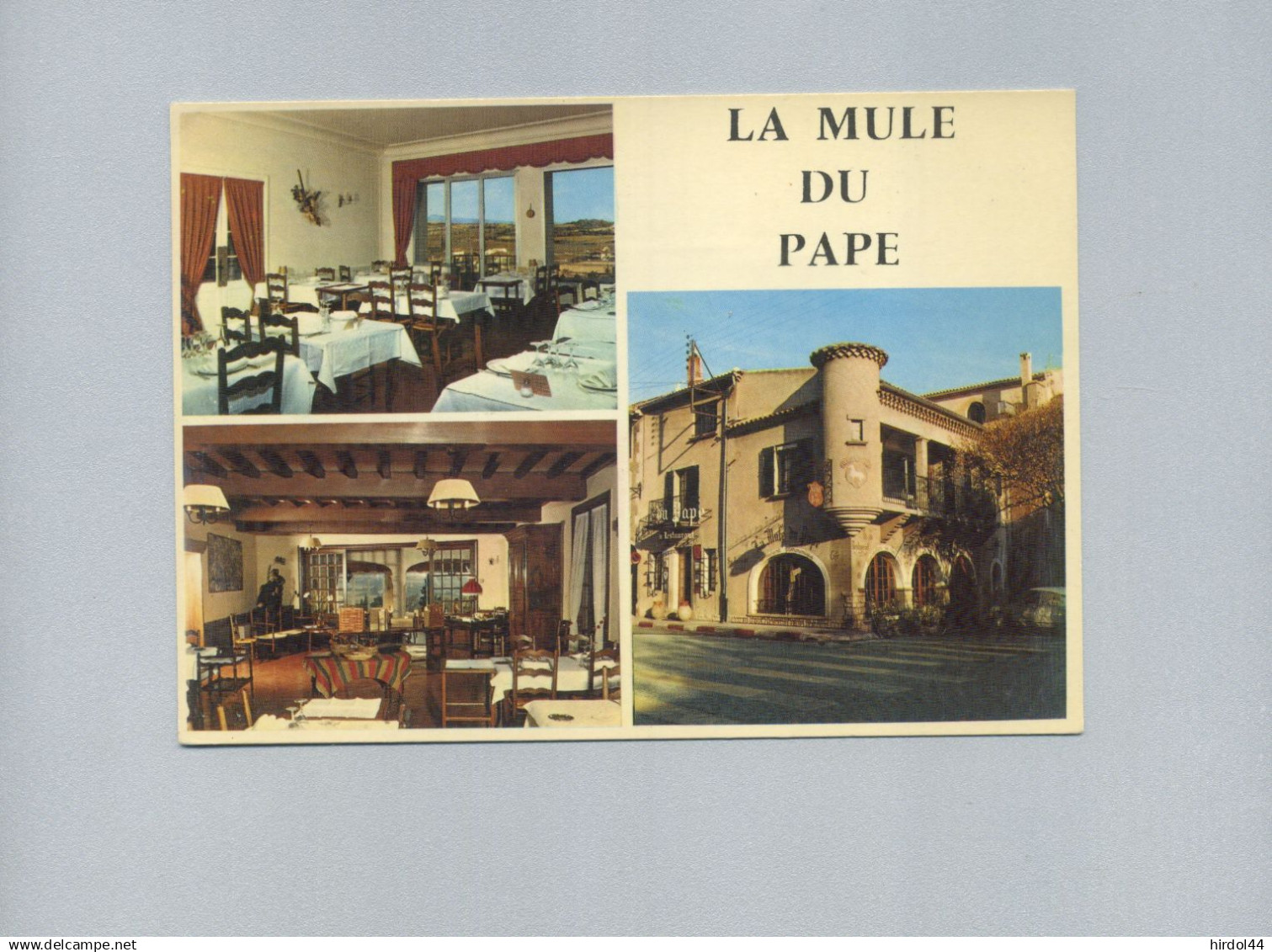 Chateauneuf du Pape (84) : La Mule du Pape