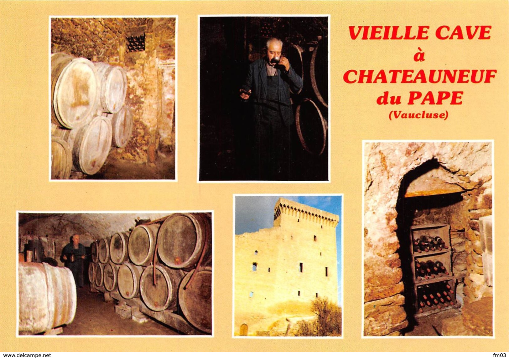 Châteauneuf du Pape cave vin