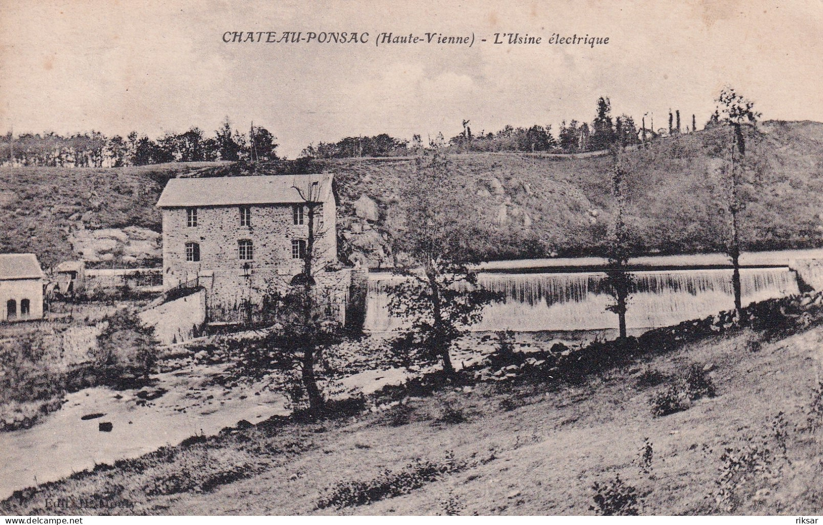 CHATEAUPONSAC(USINE ELECTRIQUE)
