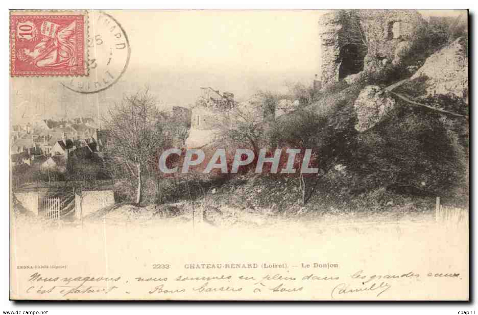 Chateaurenard CPA Le donjon