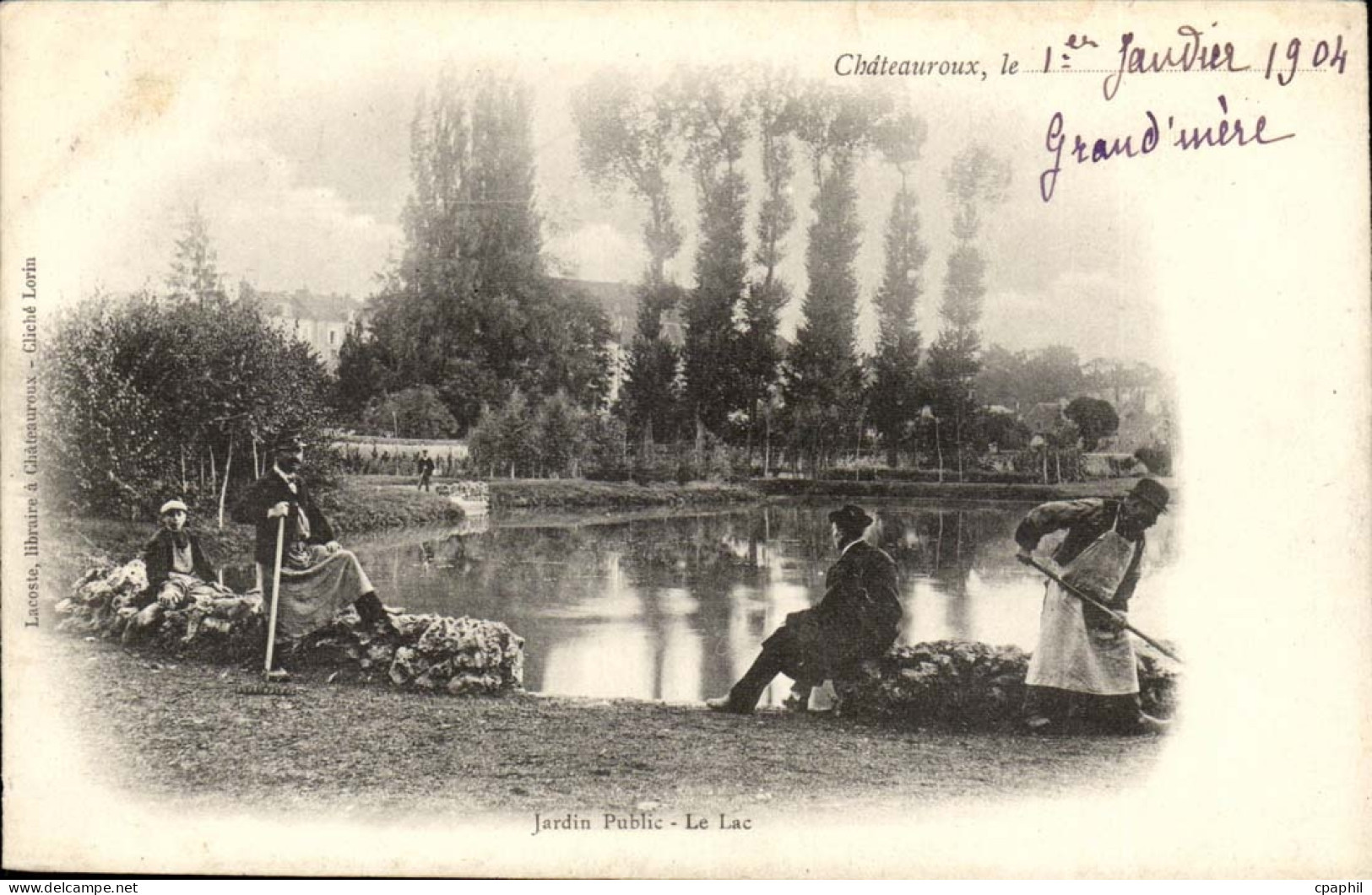 Chateauroux CPA Jardin public