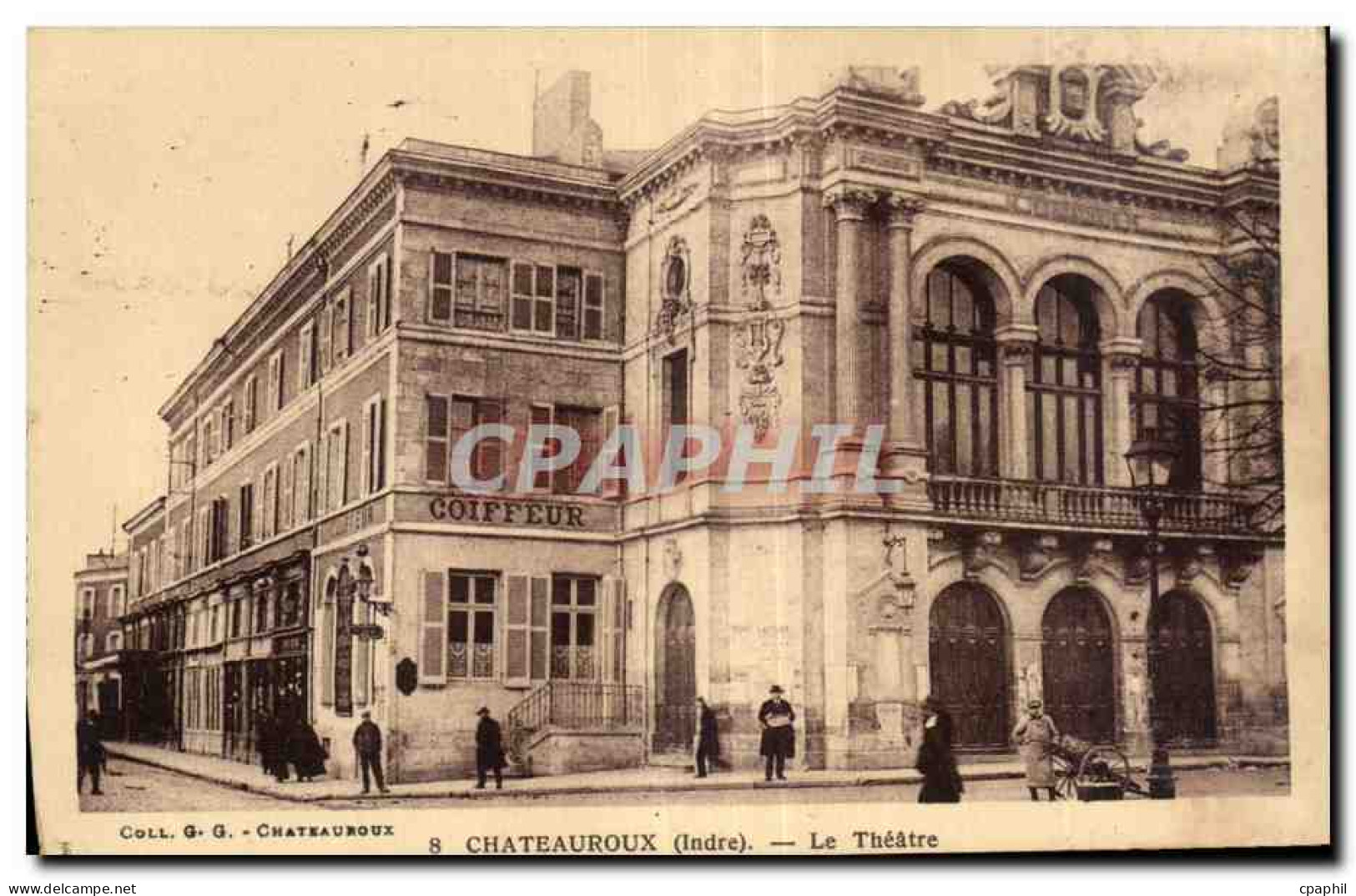 Chateauroux - Le Theatre - CPA