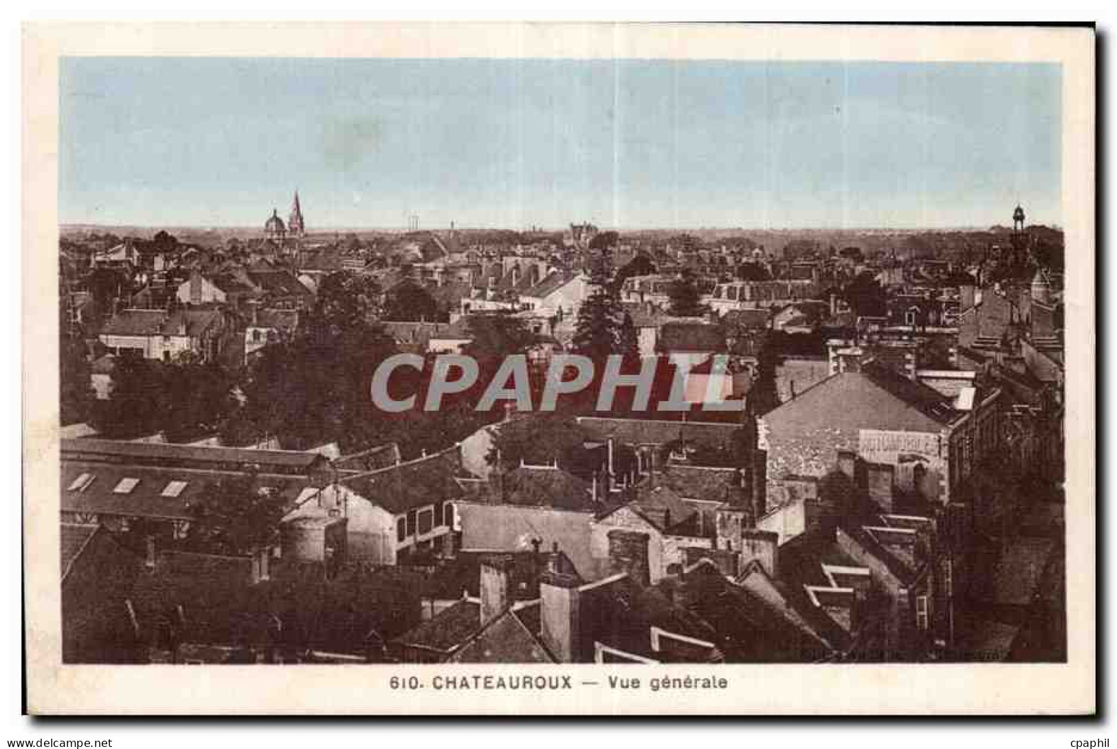 Chateauroux - Vue Generale - CPA