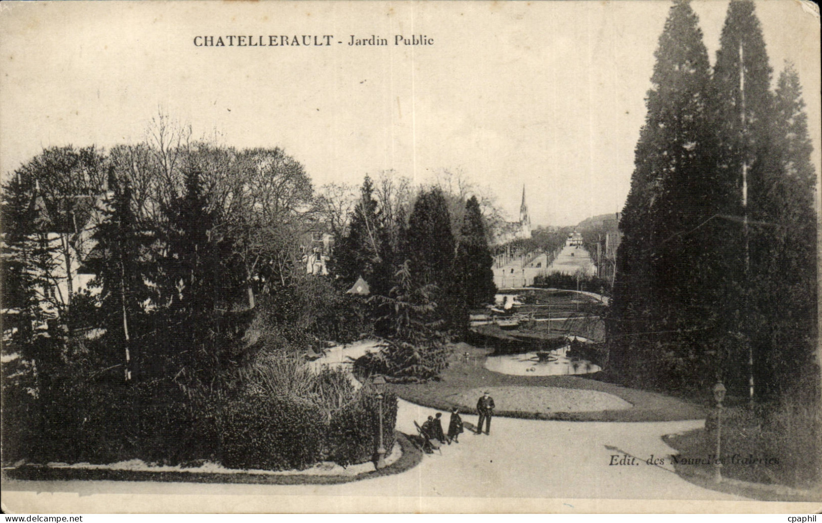 Chatellerault CPA Jardin public