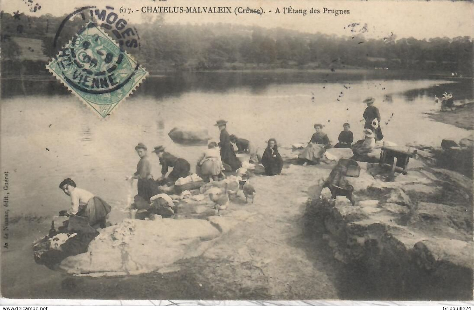 CHATELUS MALVALEIX   LAVANDIERES