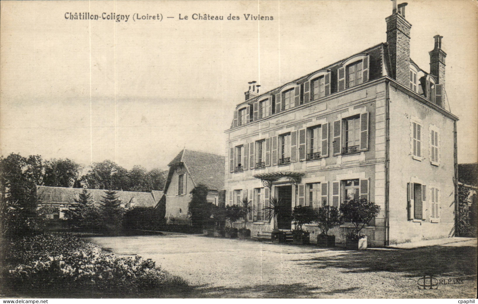 Chatillon Coligny CPA Le chateau des Viviens
