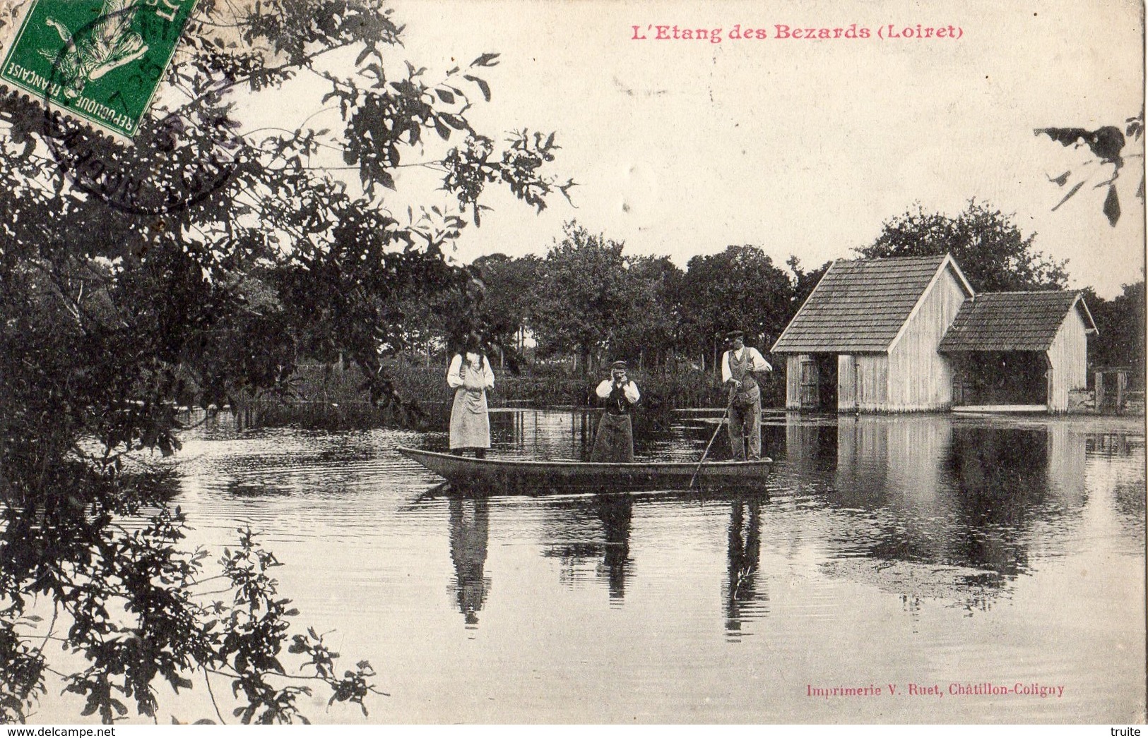 CHATILLON-COLIGNY ET SES ENVIRONS L'ETANG DES BEZARDS