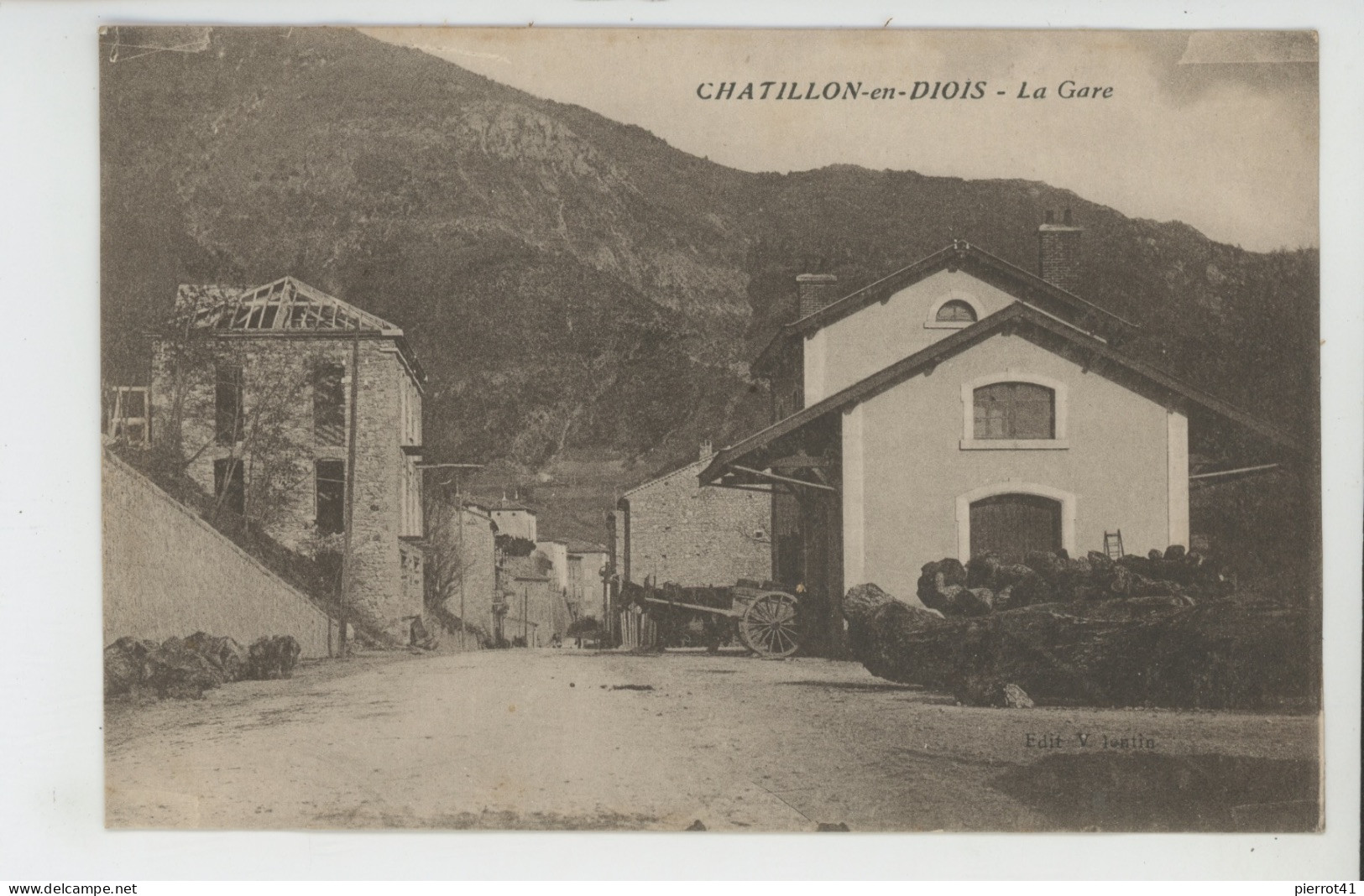 CHATILLON EN DIOIS - La Gare
