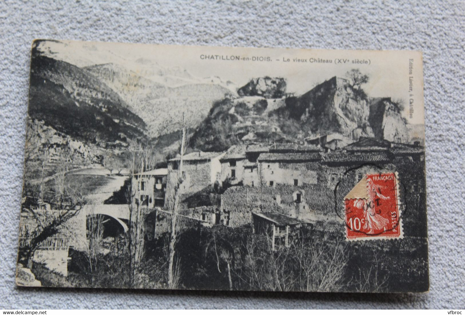 Chatillon en Diois, le vieux château, Drôme 26