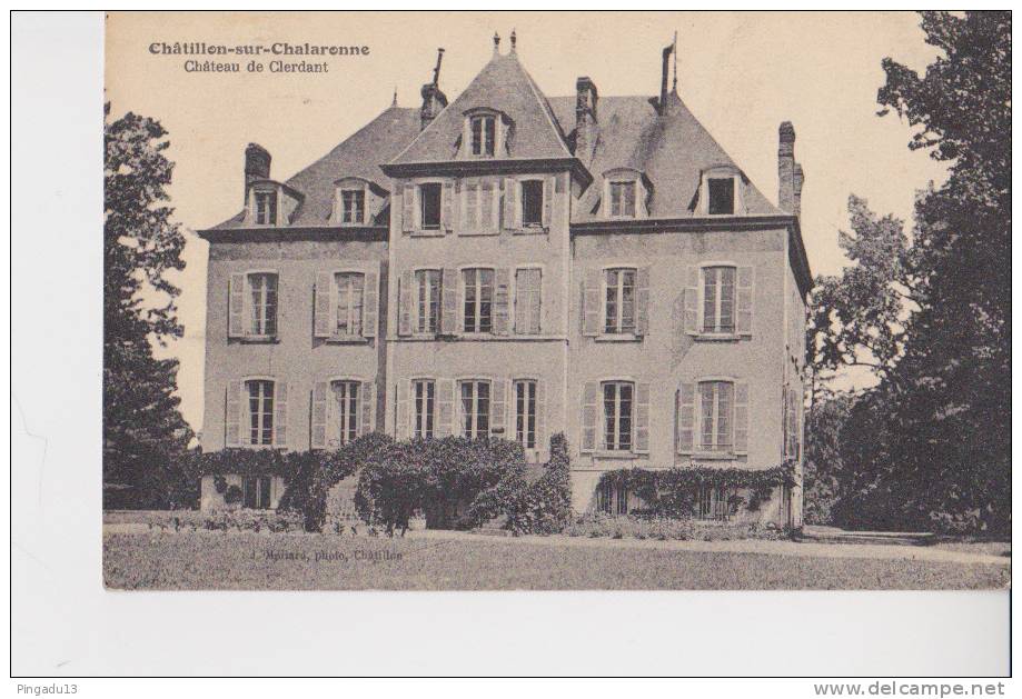 Châtillon sur Chalaronne Château de Clerdant