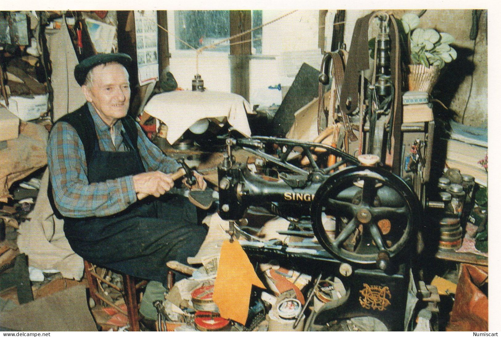 Châtonnay animée M. Berthier Cordonnier Métiers