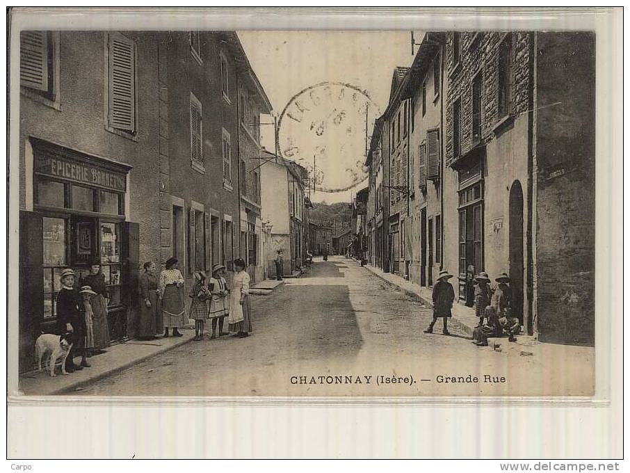 CHATONNAY. - Grande rue.