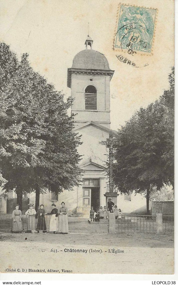 CHATONNAY Rue de l'Eglise