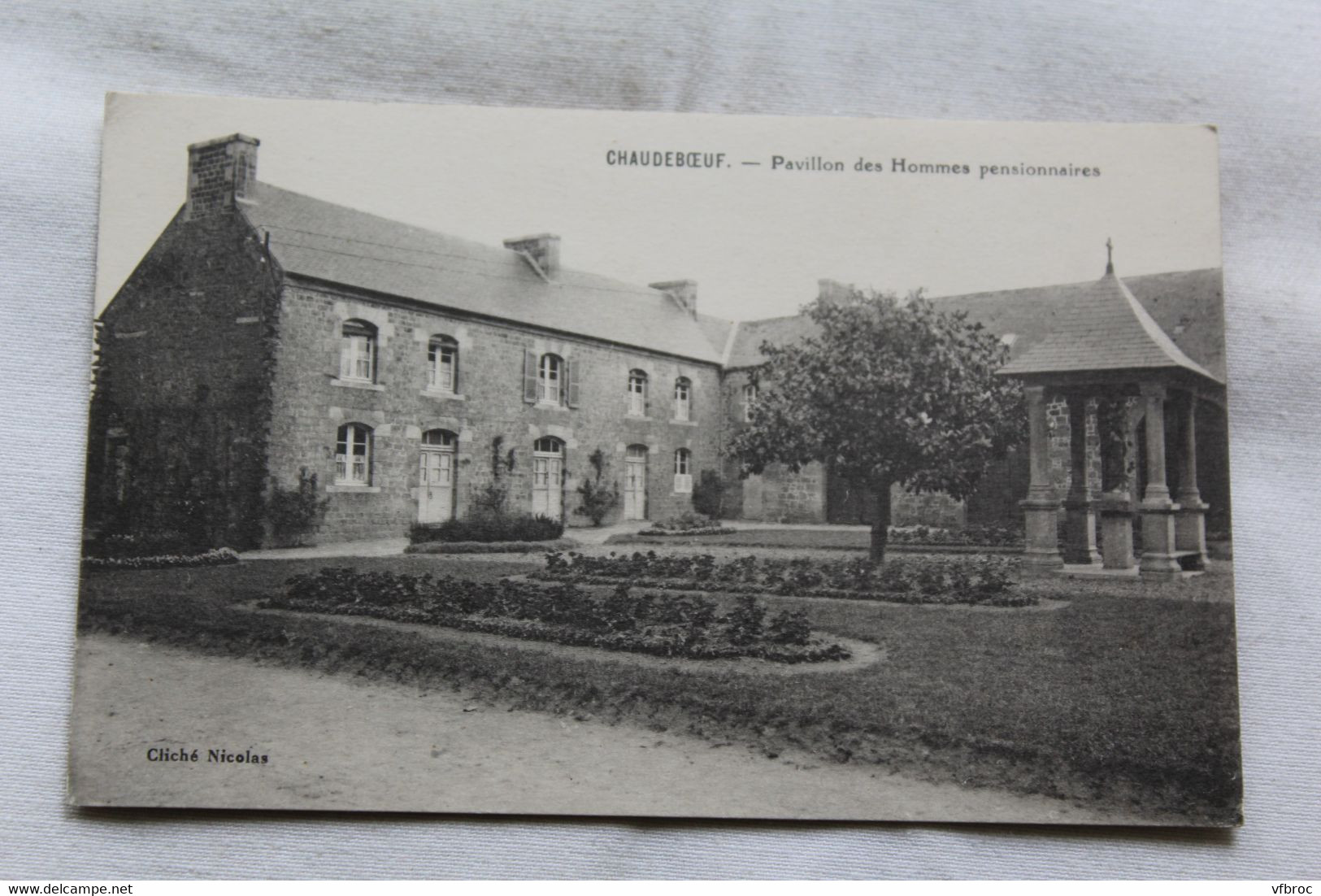 Chaudeboeuf, pavillon des hommes pensionnaires, Ille et Vilaine 35