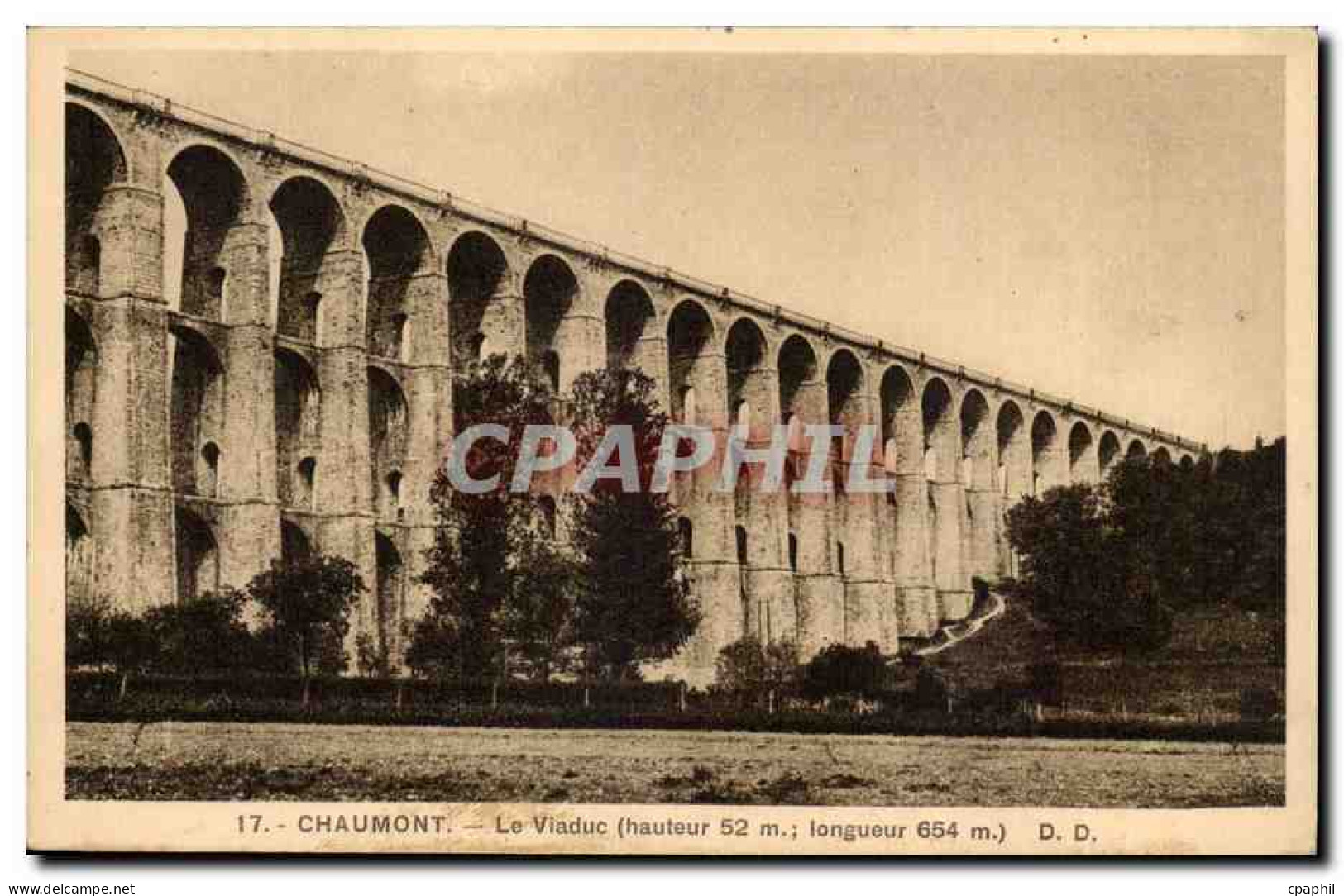 Chaumont CPA Le viaduc