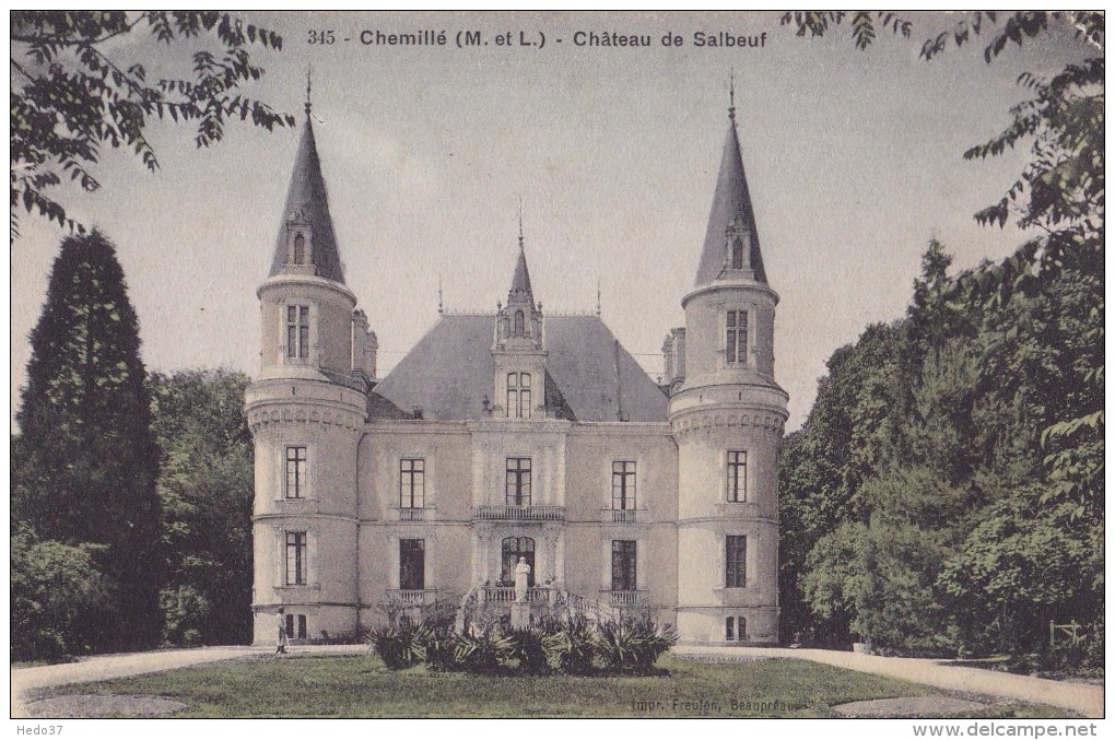 Chemillé - Château de Salbeuf