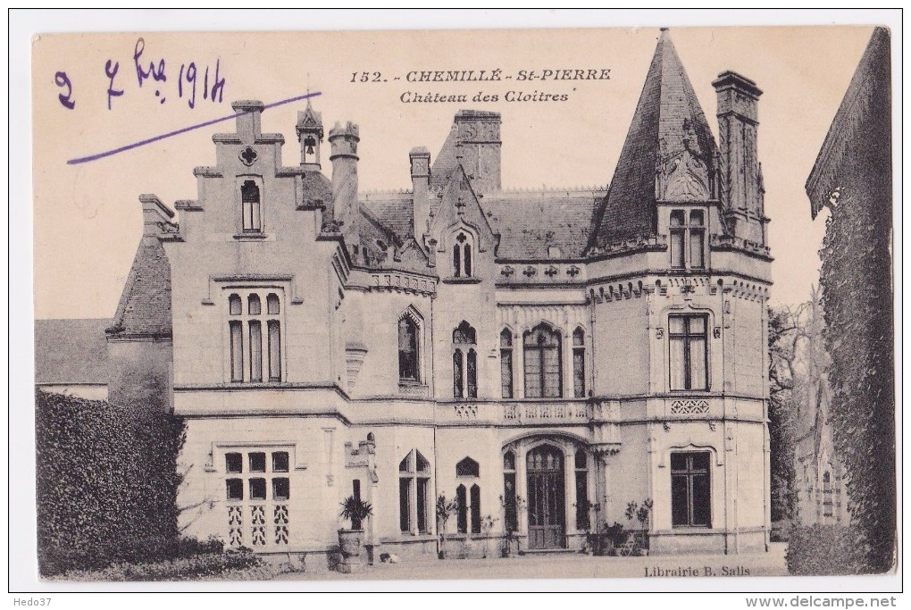 Chemillé - St pierre - Château des Cloitres