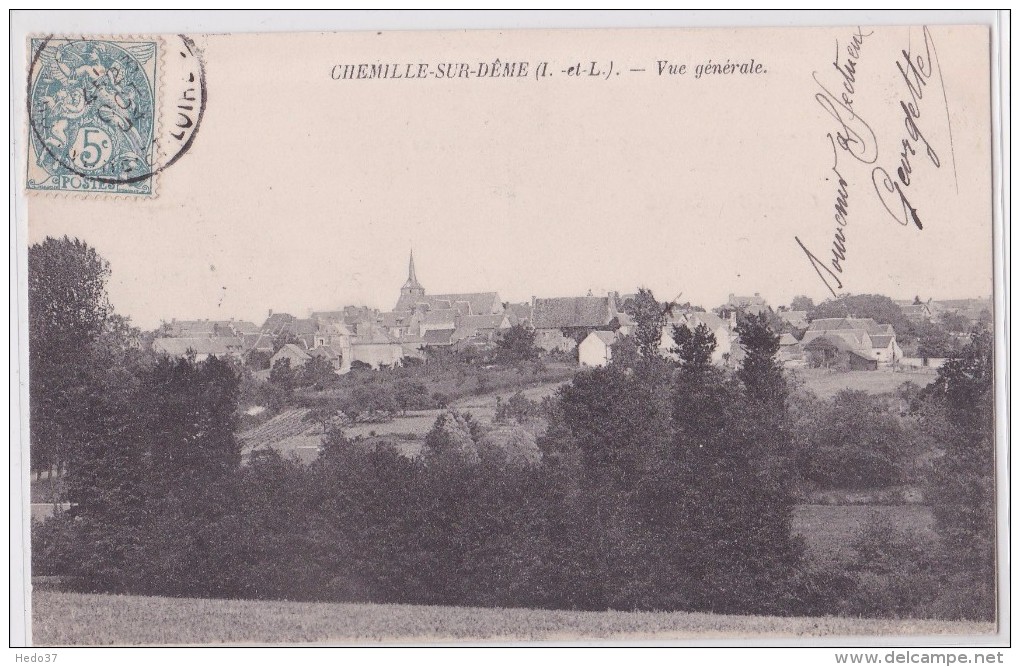 Chemille-sur-Dême - Vue générale