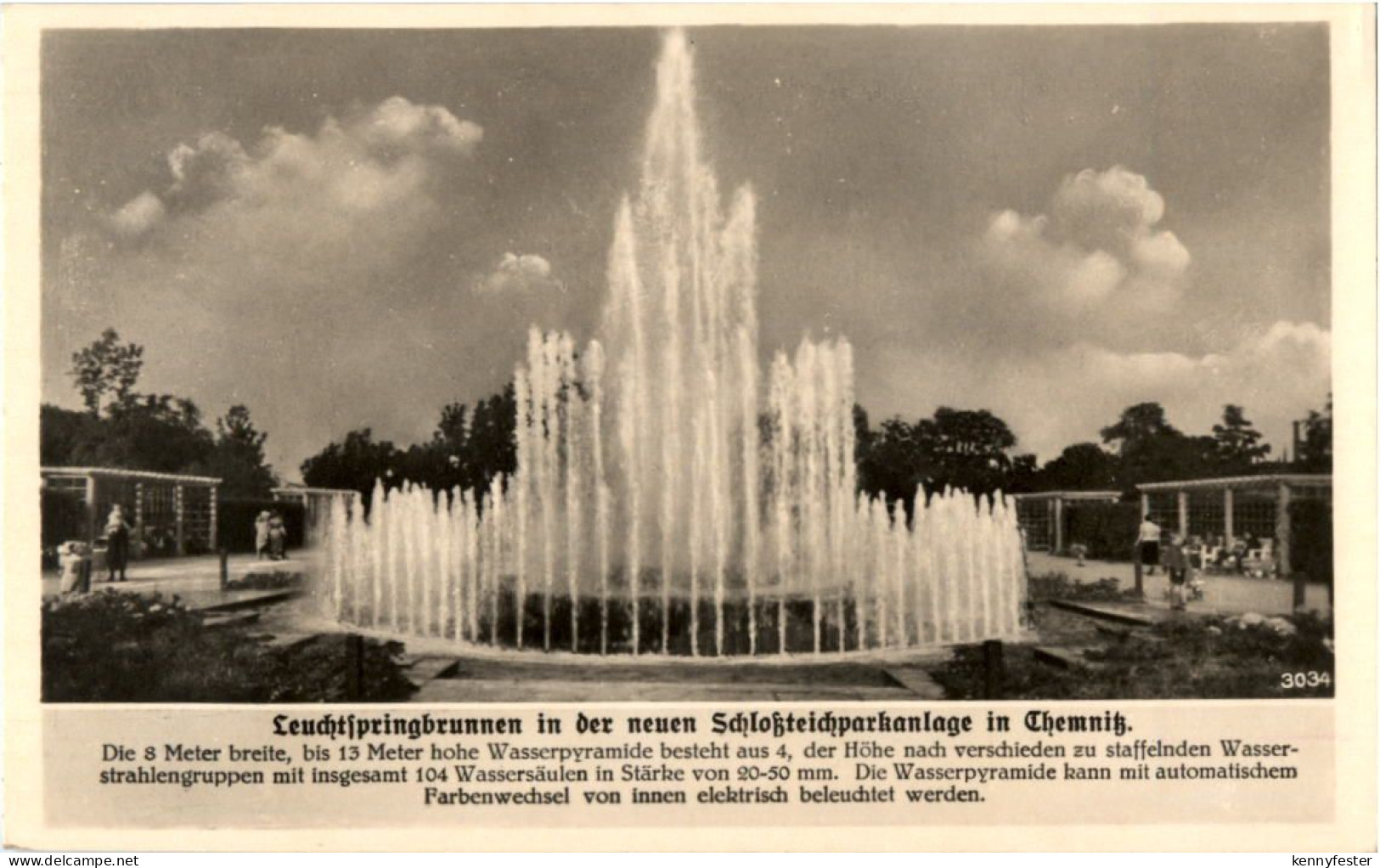 Chemnitz - Leuchtspringbrunnen