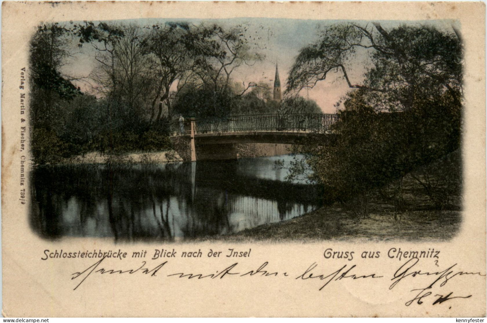 Chemnitz - Schlossteichbrücke