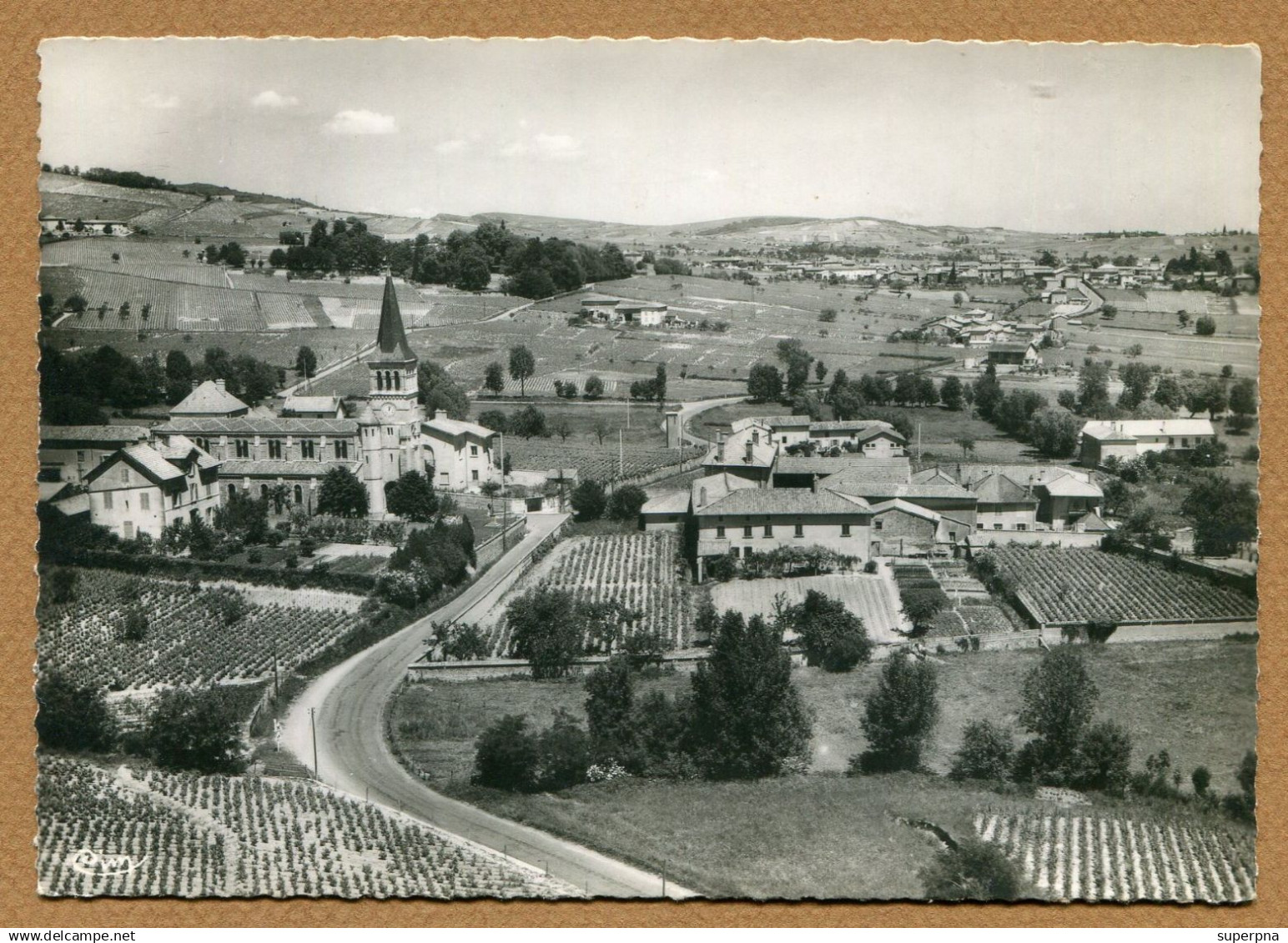 CHENAS  (69) : " VUE GENERALE "