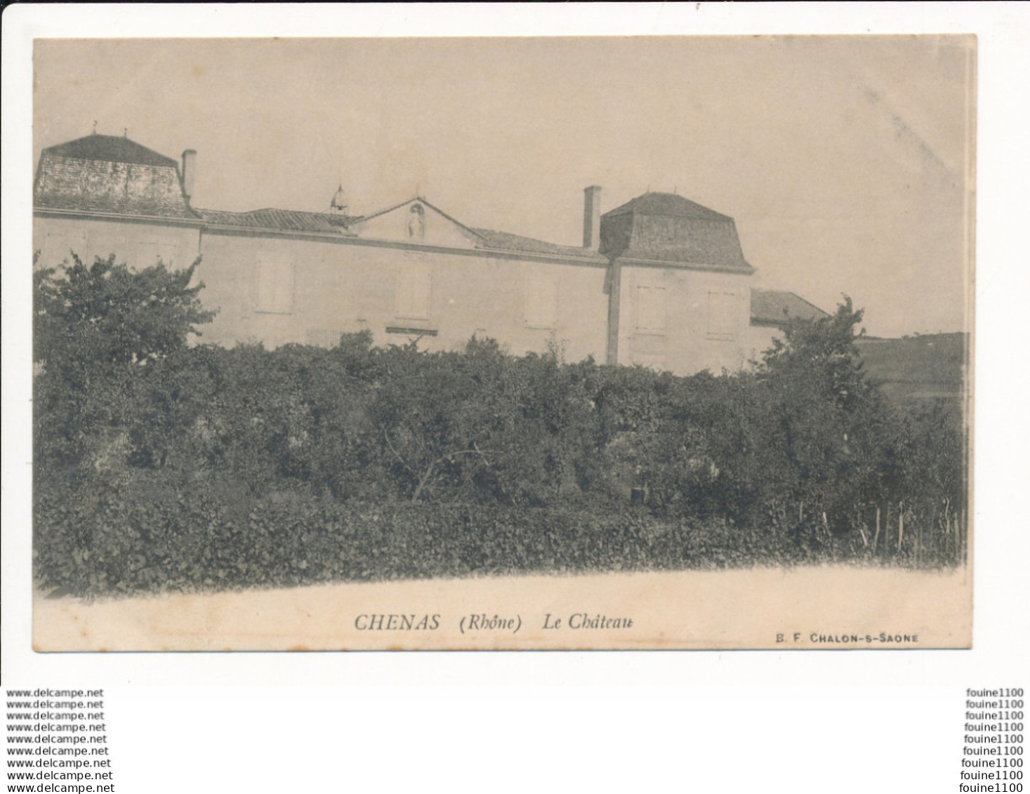 CHENAS le château