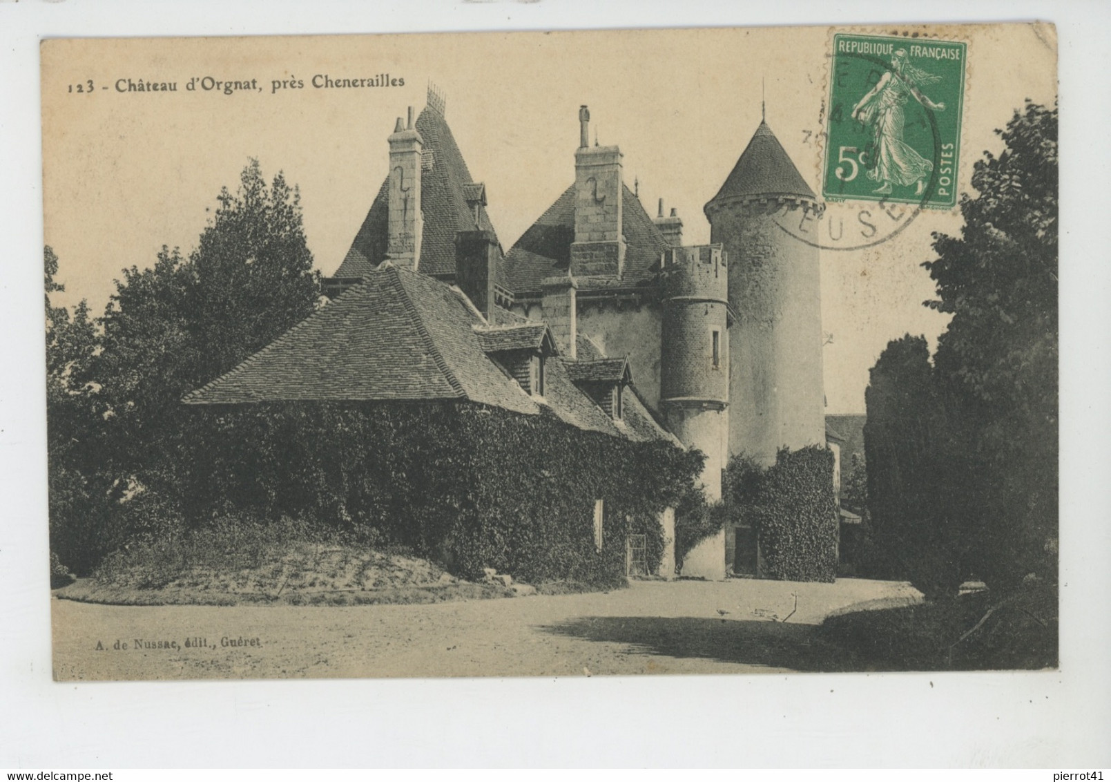 CHENERAILLES - Château d'ORGNAT