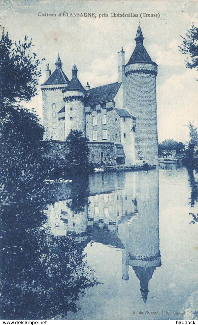 CHENERAILLES (ENVIRONS) : CHATEAU D'ETANSAGNE