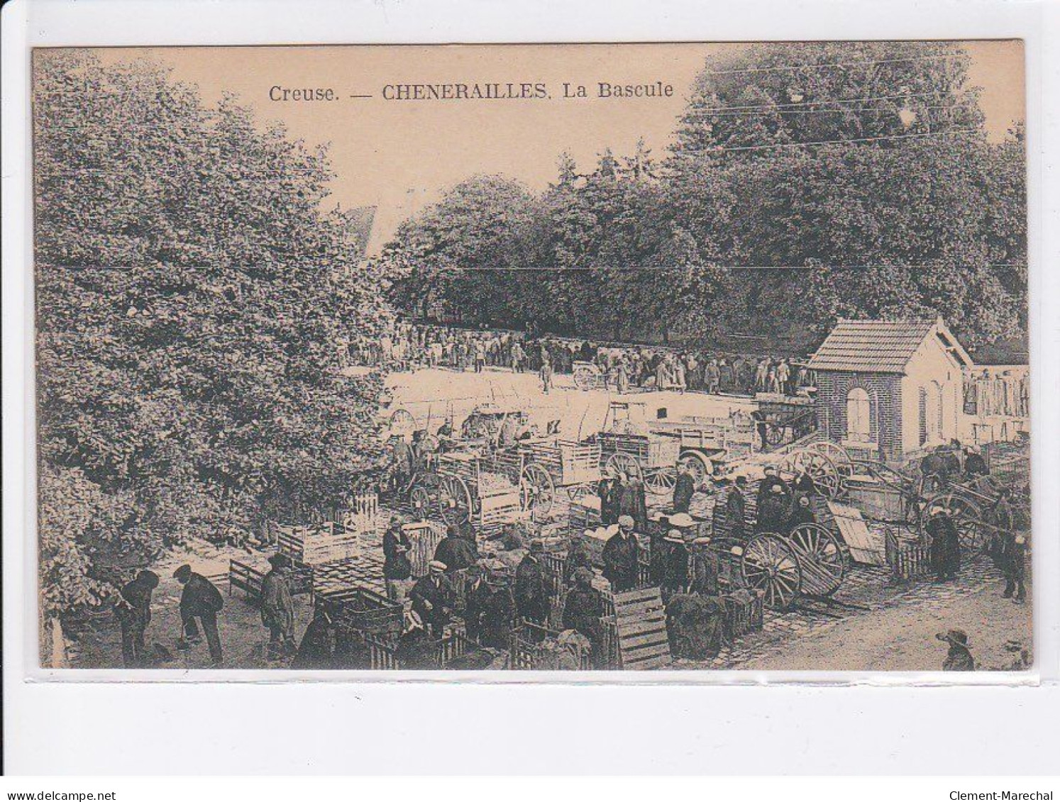 CHENERAILLES: la bascule - état