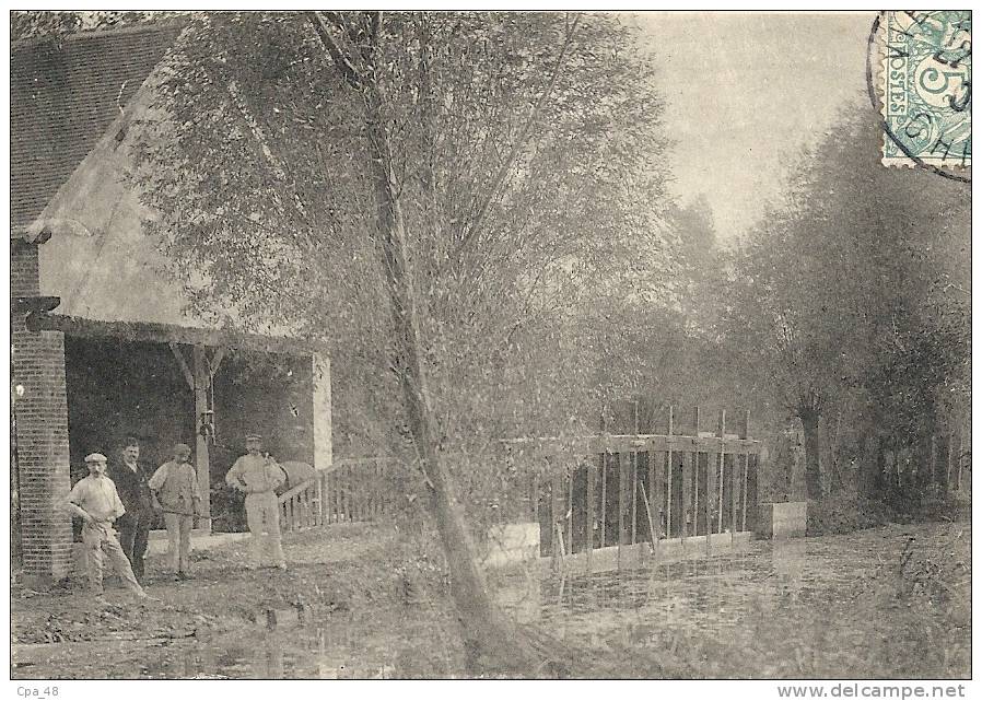 Cher- Graçay -Vannes du Moulin des Grands Moulins.