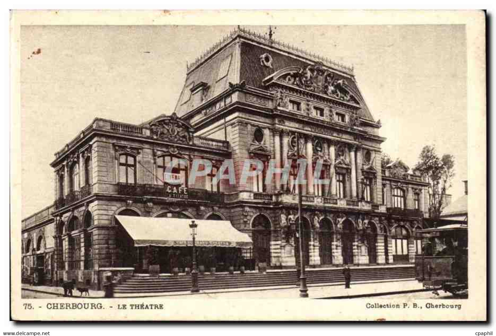 Cherbourg CPA Le theatre