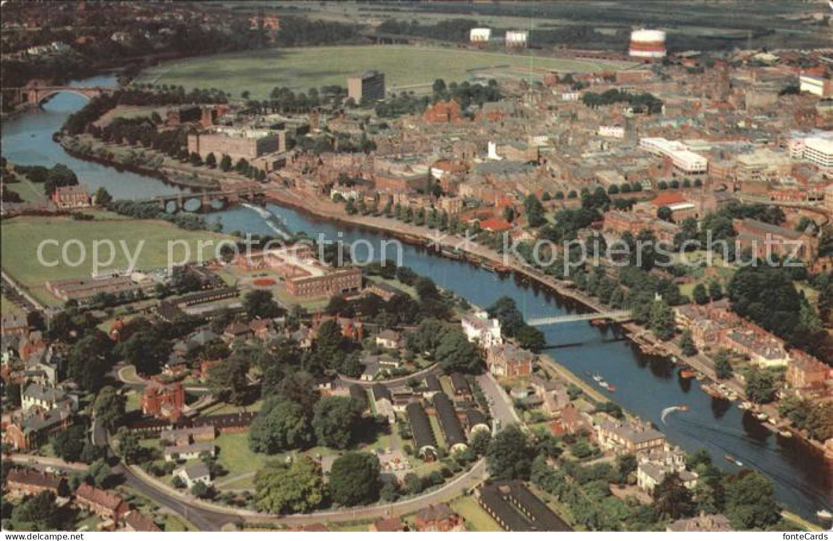 Chester Cheshire Air View