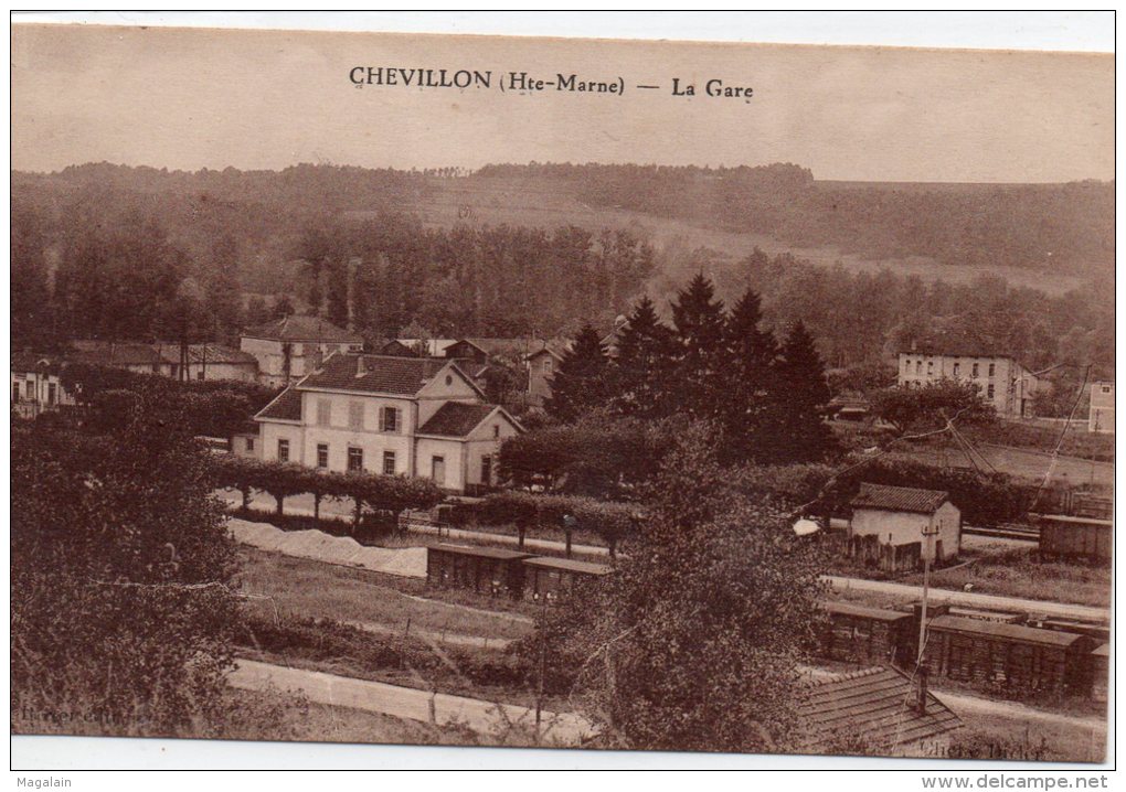 Chevillon : la gare
