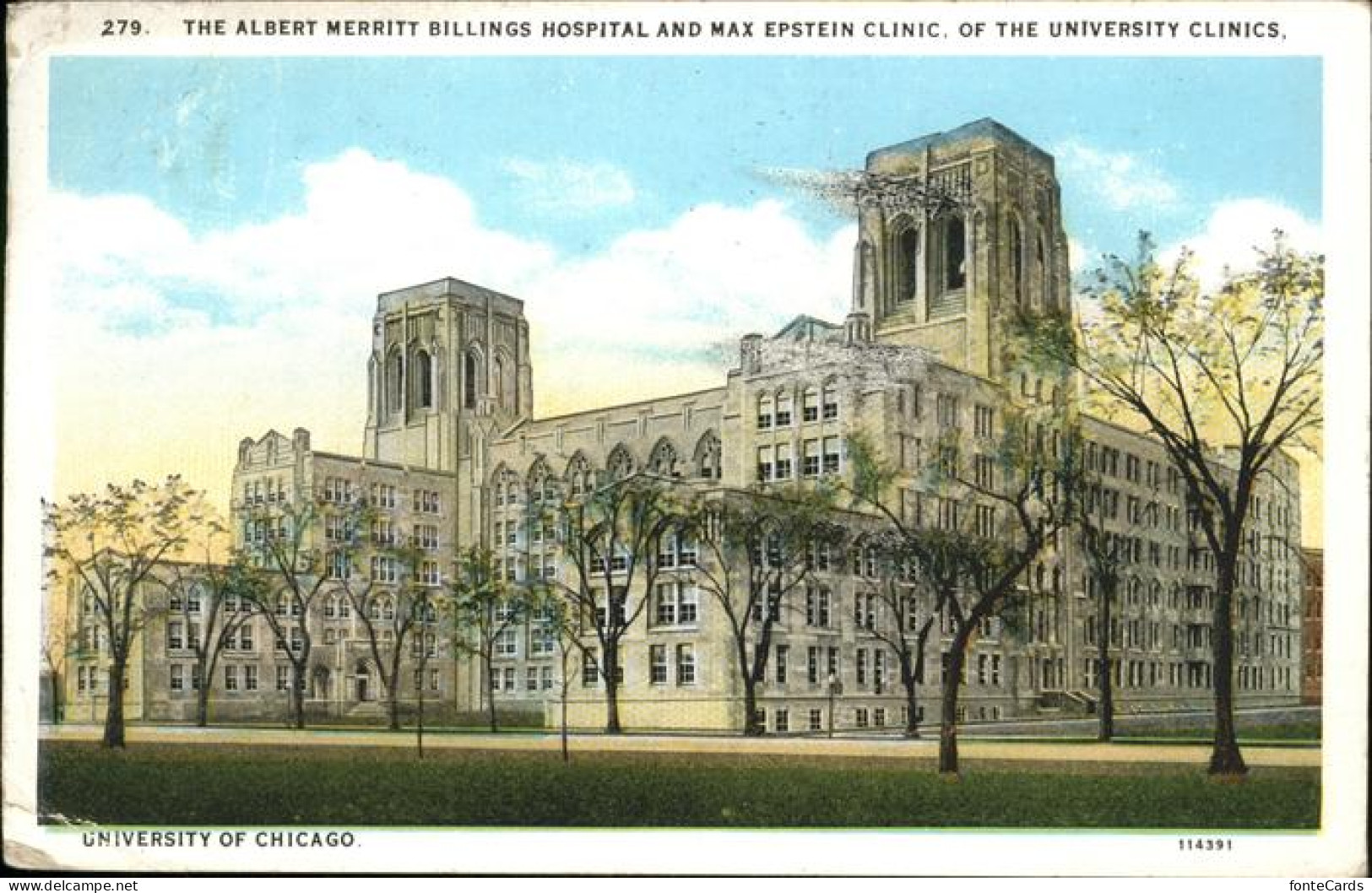 Chicago Heights Albert merritt Billings Hospital
max Epstein Clinic
University