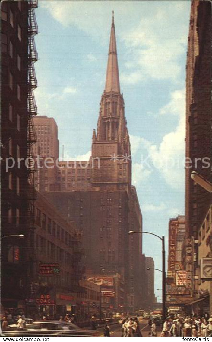 Chicago Illinois Chicago Temple Building