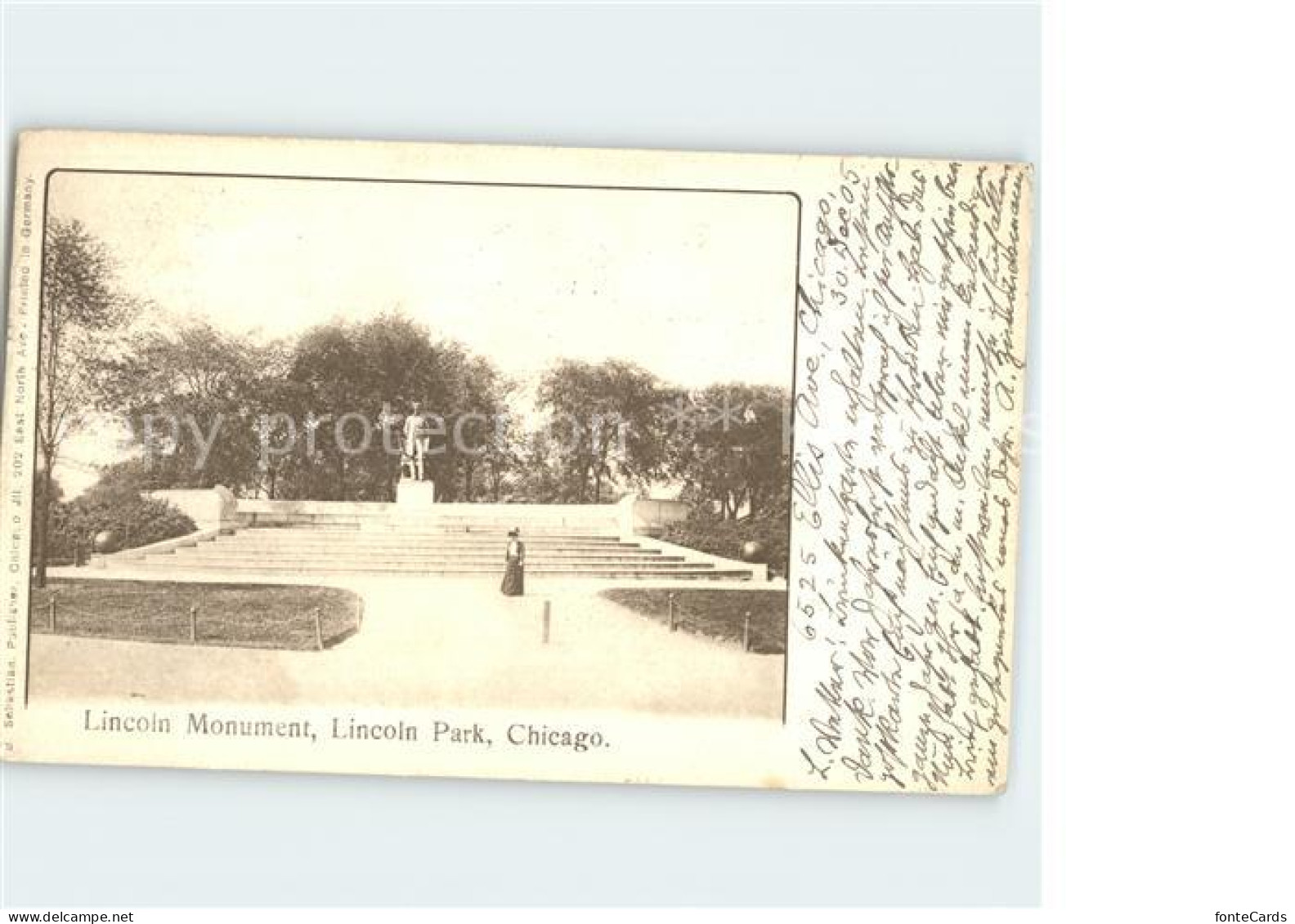 Chicago Illinois Lincoln Monument Lincoln Park