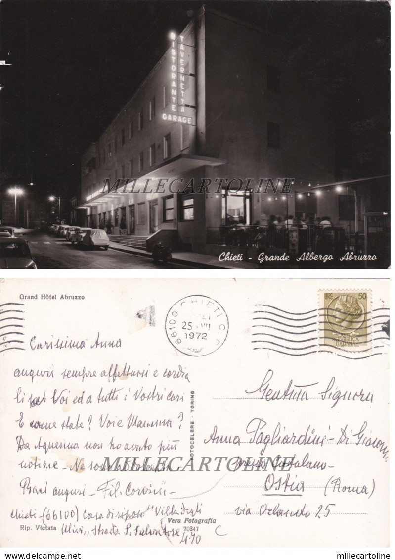 CHIETI: Grande Albergo Abruzzo 1972