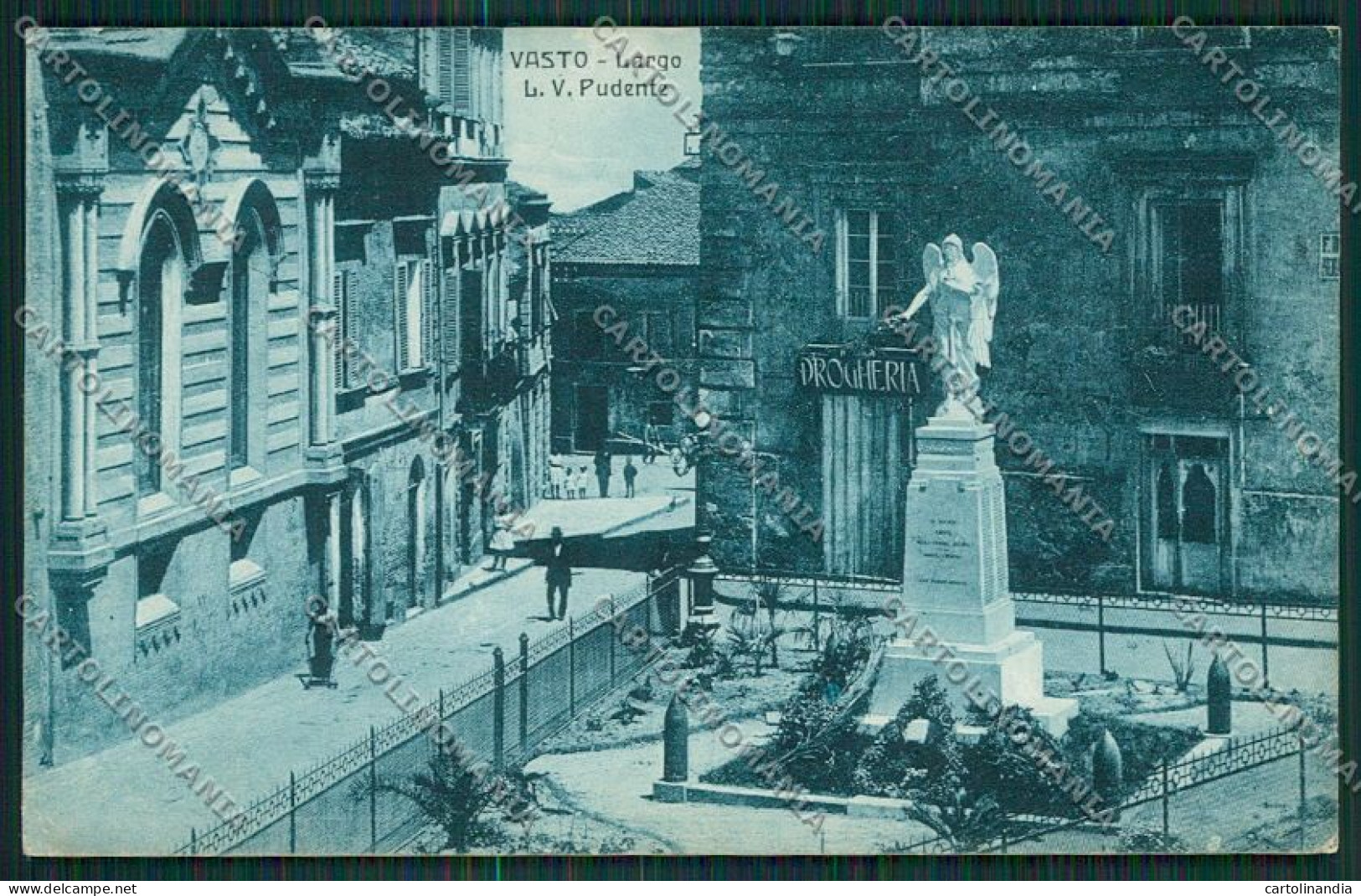 Chieti Vasto cartolina QQ4141