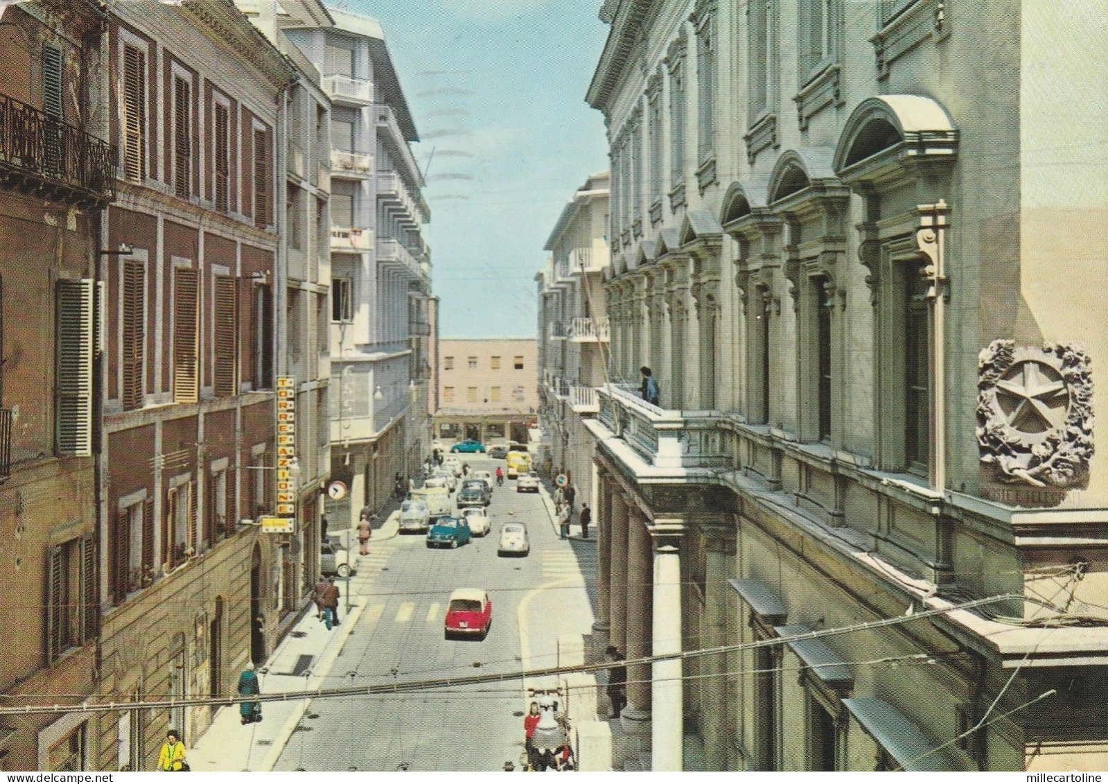 CHIETI - Via S.Spaventa e Grande Albergo Abruzzo 1967