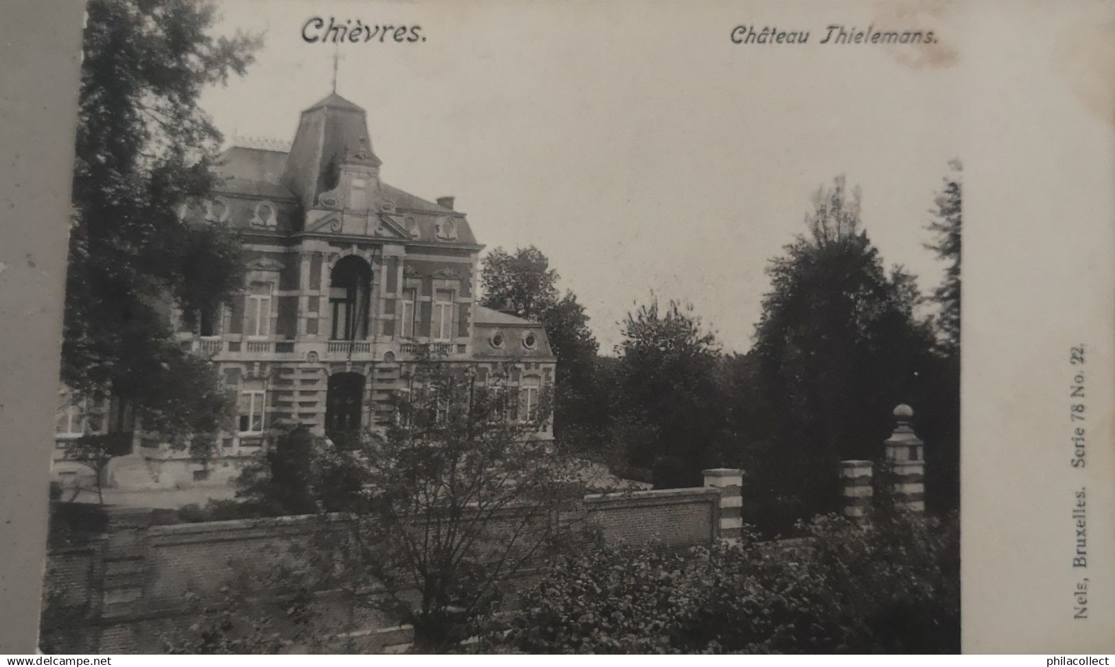 Chievres // Chateau Thielemans 190?