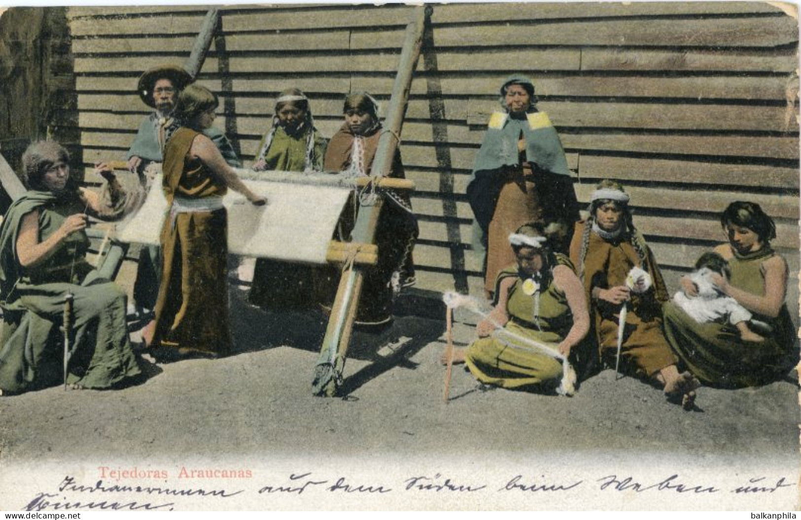 Chile Araucanian Weavers