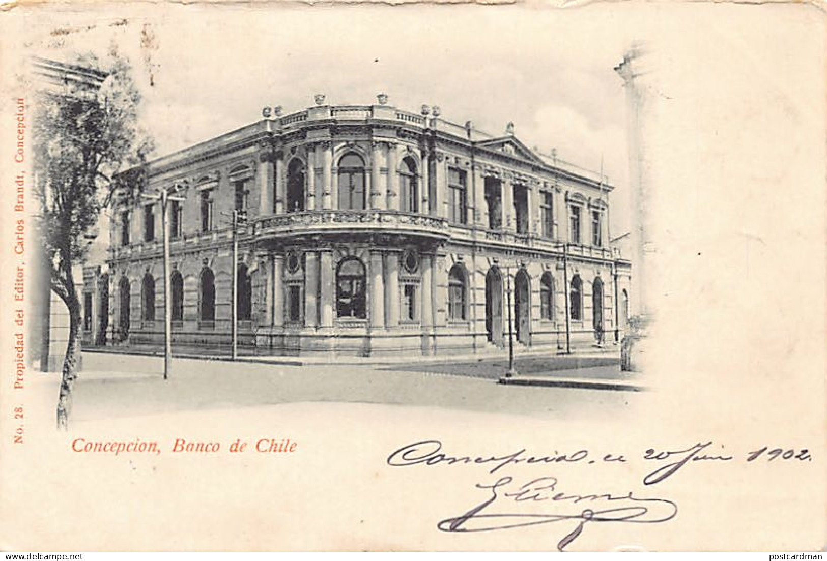 Chile - CONCEPCION - Banco de Chile - Ed. Carlos Brandt 28