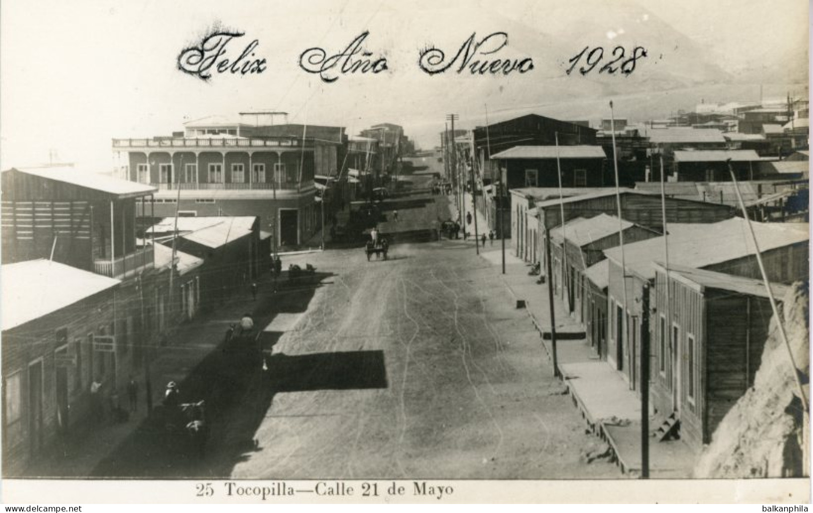 Chile Tocopilla 21 de Mayo street 1928
