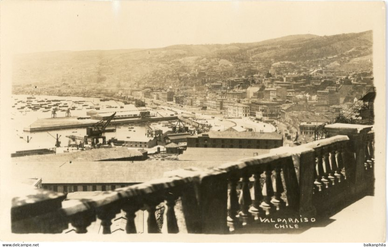 Chile Valparaiso photocard